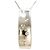 Autre Marque Collana in oro bianco 18K e diamanti D'oro