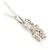Autre Marque Collana in oro bianco 18K con diamante marrone D'oro - vista 2