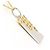 Autre Marque Collana in oro giallo 18K con diamante marrone D'oro - vista 2