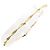 Autre Marque Bracciale con charm in oro giallo 18K D'oro