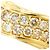Autre Marque 18K Gelbgold Diamantring Golden - Ansicht 2