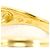 Autre Marque 18K Yellow Gold Band Ring with Diamond Golden - view 5