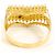 Autre Marque 18K Gelbgold-Ring mit Diamant Golden - Ansicht 4