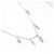 Autre Marque Collana in oro bianco 18K con diamante verde D'oro - vista 2