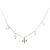 Autre Marque Collana in oro bianco 18K con diamante verde D'oro - vista 3