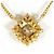 Autre Marque Collana in oro giallo 18K con diamante D'oro - vista 3