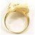 Autre Marque 18K Gelbgold-Ring mit Diamant Golden - Ansicht 3