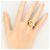 Autre Marque 18K Gelbgold-Ring mit Diamant Golden - Ansicht 6