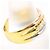 Autre Marque Eleganter Diamantring Golden - Ansicht 3