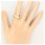 Autre Marque Platin- und Gelbgold-Diamantring Golden - Ansicht 6