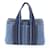 Hermès Borsa Hermes Troca Horizontal PM Blu Pelle Tela