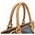 Borsa Louis Vuitton Monogram Denim Neo Cabby MM Blu - vista 7