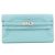 Hermès Hermes Kelly Gillies Long Wallet Blau