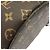 Borsa a tracolla Louis Vuitton Monogram Macassar Soft Polochon Marrone D'oro - vista 3