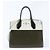 Louis Vuitton City Steamer MM Lederhandtasche Schwarz Weiß Grün Khaki - Ansicht 3