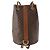Céline Celine Vintage Macadam Canvas and Leather Marrone - vista 2