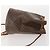 Céline Celine Vintage Macadam Canvas and Leather Marrone - vista 4