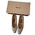 Bally Décolleté in Pelle Beige e Azzurro Chiaro Blu chiaro