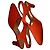 Bally Décolleté Slingback in camoscio rosso