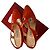 Bally Décolleté Slingback in camoscio rosso - vista 2