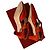 Bally Décolleté Slingback in camoscio rosso - vista 4