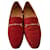 Bally Mocassini in Scamosciato Rosso  - vista 1