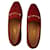 Bally Mocassini in Scamosciato Rosso  - vista 2