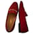 Bally Mocassini in Scamosciato Rosso  - vista 3
