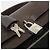 Hermès Borsa Hermes Herbag Zip MM Nero Damier ebene - vista 5
