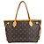 Borsa Tote Louis Vuitton Neverfull PM Monogram Marrone Monogramma