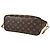 Borsa Tote Louis Vuitton Neverfull PM Monogram Marrone Monogramma - vista 5