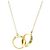 Collana con pendente Atlas X Closed Interlocking di Tiffany & Co. in oro giallo 18K D'oro - vista 2