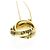 Collana con pendente Atlas X Closed Interlocking di Tiffany & Co. in oro giallo 18K D'oro - vista 5