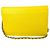 Wallet On Chain Portafoglio con catena Chanel Caviar Giallo - vista 2