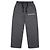Autre Marque A-COLD-WALL* ACW Pantaloni Cropped a Righe Nero Grigio