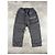 Autre Marque A-COLD-WALL* ACW Pantaloni Cropped a Righe Nero Grigio - vista 2