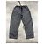 Autre Marque A-COLD-WALL* ACW Pantaloni Cropped a Righe Nero Grigio - vista 4