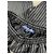 Autre Marque A-COLD-WALL* ACW Pantaloni Cropped a Righe Nero Grigio - vista 5