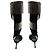 Sandali in raso nero Demode 105 decorati con cristalli Giuseppe Zanotti - vista 6