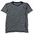 T-shirt Louis Vuitton a righe con dettaglio V Nero Bianco