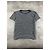 T-shirt Louis Vuitton a righe con dettaglio V Nero Bianco - vista 2