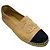 Espadrilles Chanel Beige / Black Cap Toe CC Logo Leather