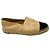 Espadrilles Chanel Beige / Black Cap Toe CC Logo Leather - vista 2