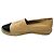 Espadrilles Chanel Beige / Black Cap Toe CC Logo Leather - vista 3