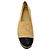Espadrilles Chanel Beige / Black Cap Toe CC Logo Leather - vista 4
