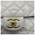 Bolsa Chanel Bubble Flap em couro envelhecido acolchoado lilás claro Roxo - vista 5