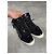 Sneakers Giuseppe Zanotti Donna Pelle Vernice Nera Effetto Coccodrillo - vista 4