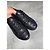 Sneaker Louis Vuitton in pelle nera Monogram Nero - vista 4
