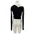 Autre Marque IOANNES Cardigan aus Viskose Schwarz - Ansicht 2