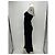 Longchamp Schwarzes langes Seidenkleid - Ansicht 4